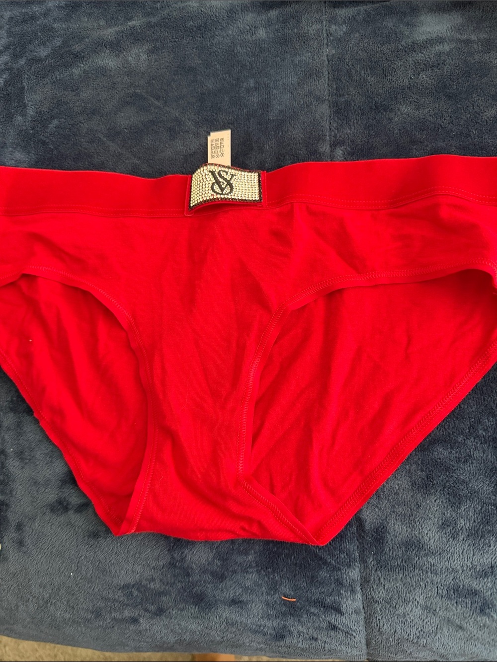 Victoria's Secret Women's Red Cotton Brief Panty